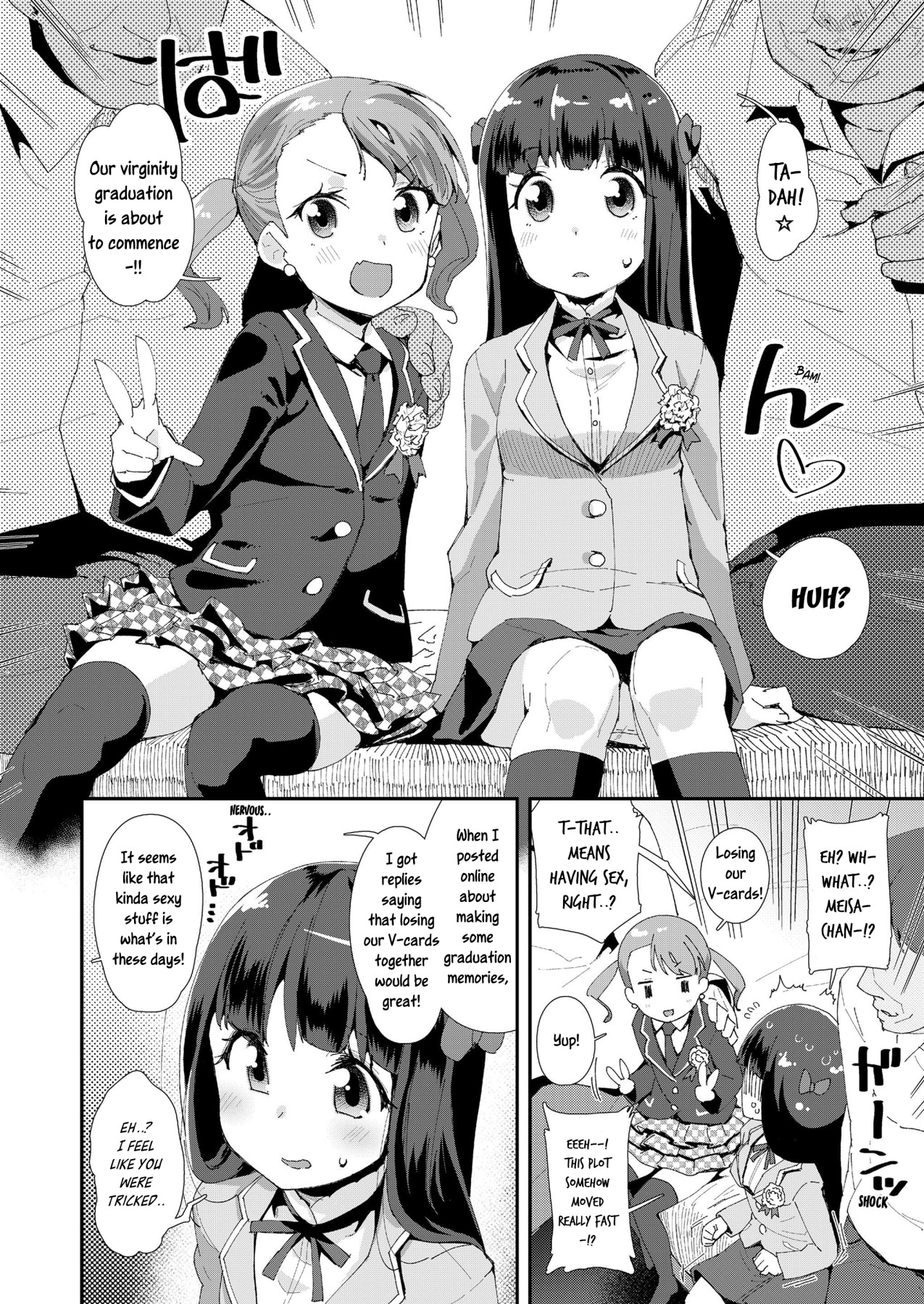Hentai Manga Comic-Virginity Graduation-Read-2